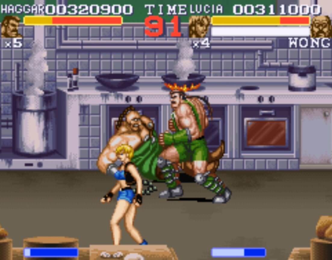 Final Fight 3 - геймплей игры Super Nintendo\Famicom